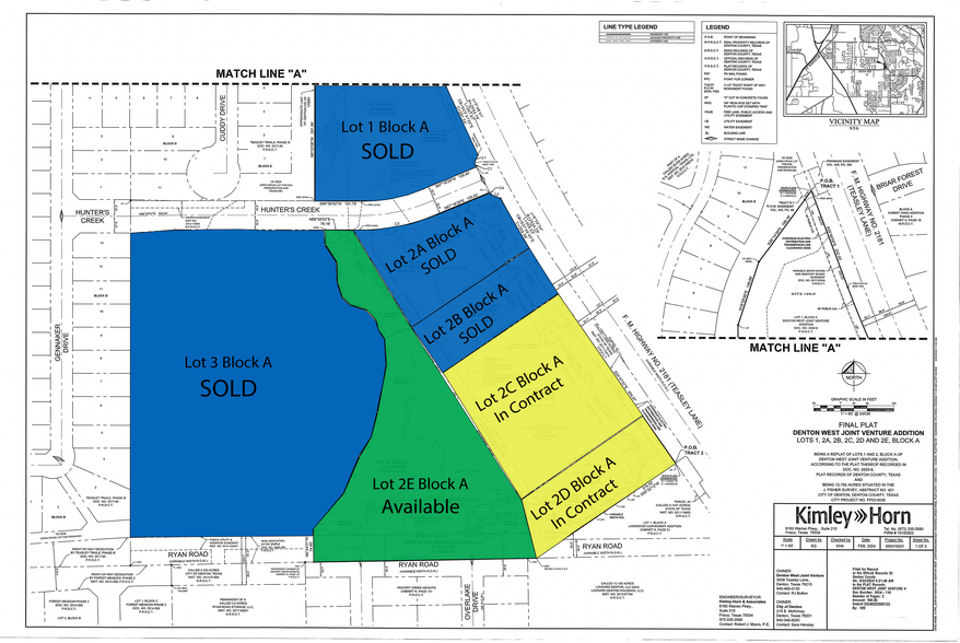 NWC Teasley Ln & Ryan Rd, Denton, TX for sale - Building Photo - Image 1 of 3