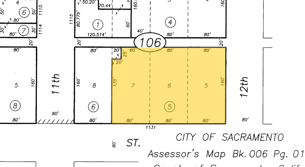 1121 L St, Sacramento, CA for rent - Plat Map - Image 2 of 33