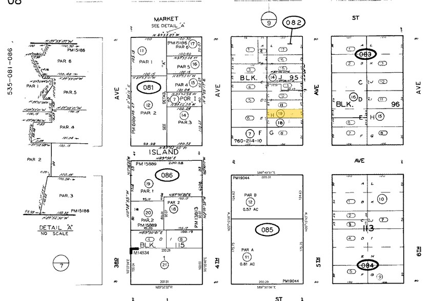 520 5th Ave, San Diego, CA for rent - Plat Map - Image 3 of 10