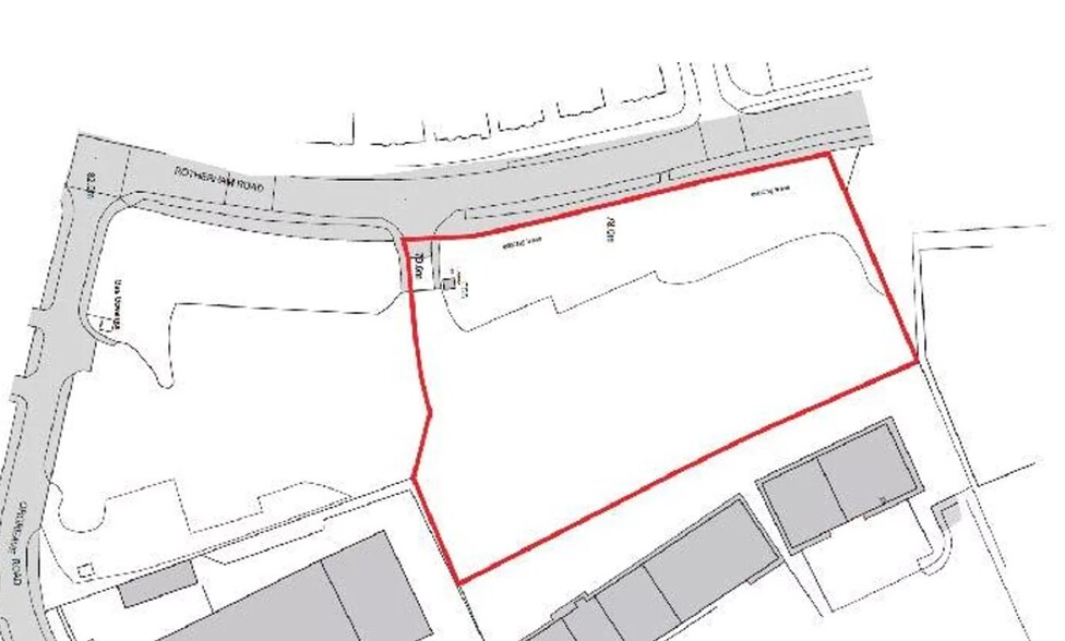 Rotherham Rd, Sheffield for sale - Plat Map - Image 2 of 2