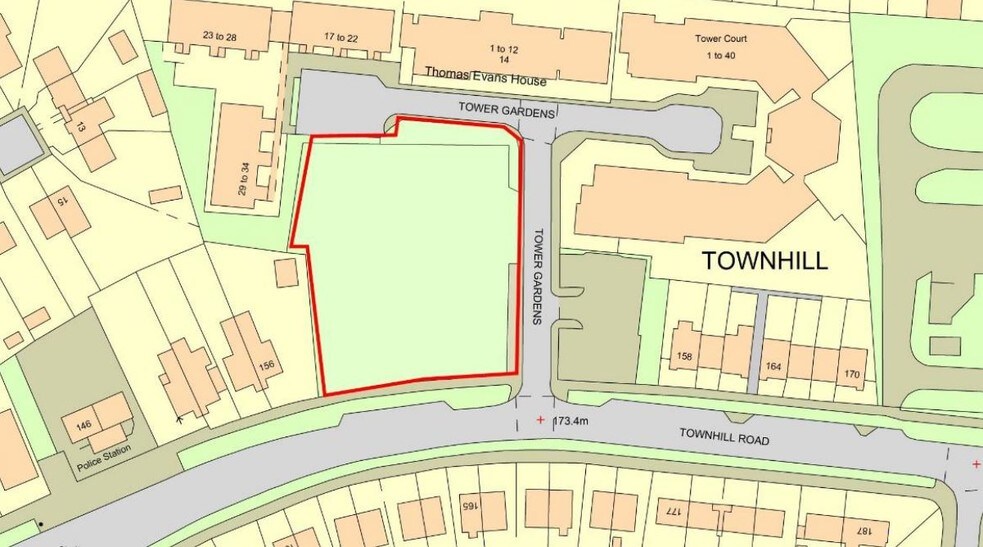 Land lying west of Tower Gardens, Swansea, SA1 6PN UK