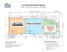 2420 E Cesar E. Chavez Ave, Los Angeles, CA for rent Site Plan- Image 1 of 1