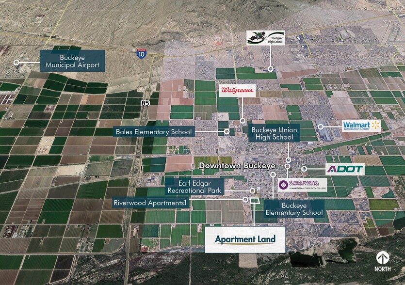 SEC S Miller Rd & E Irwin (Beloat) Rd, Buckeye, AZ for sale - Primary Photo - Image 1 of 1