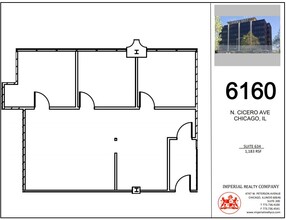 6160 N Cicero Ave, Chicago, IL for rent Floor Plan- Image 1 of 5