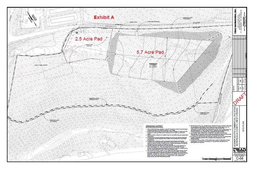 Goshen Rd, Morgantown, WV for sale - Site Plan - Image 3 of 4