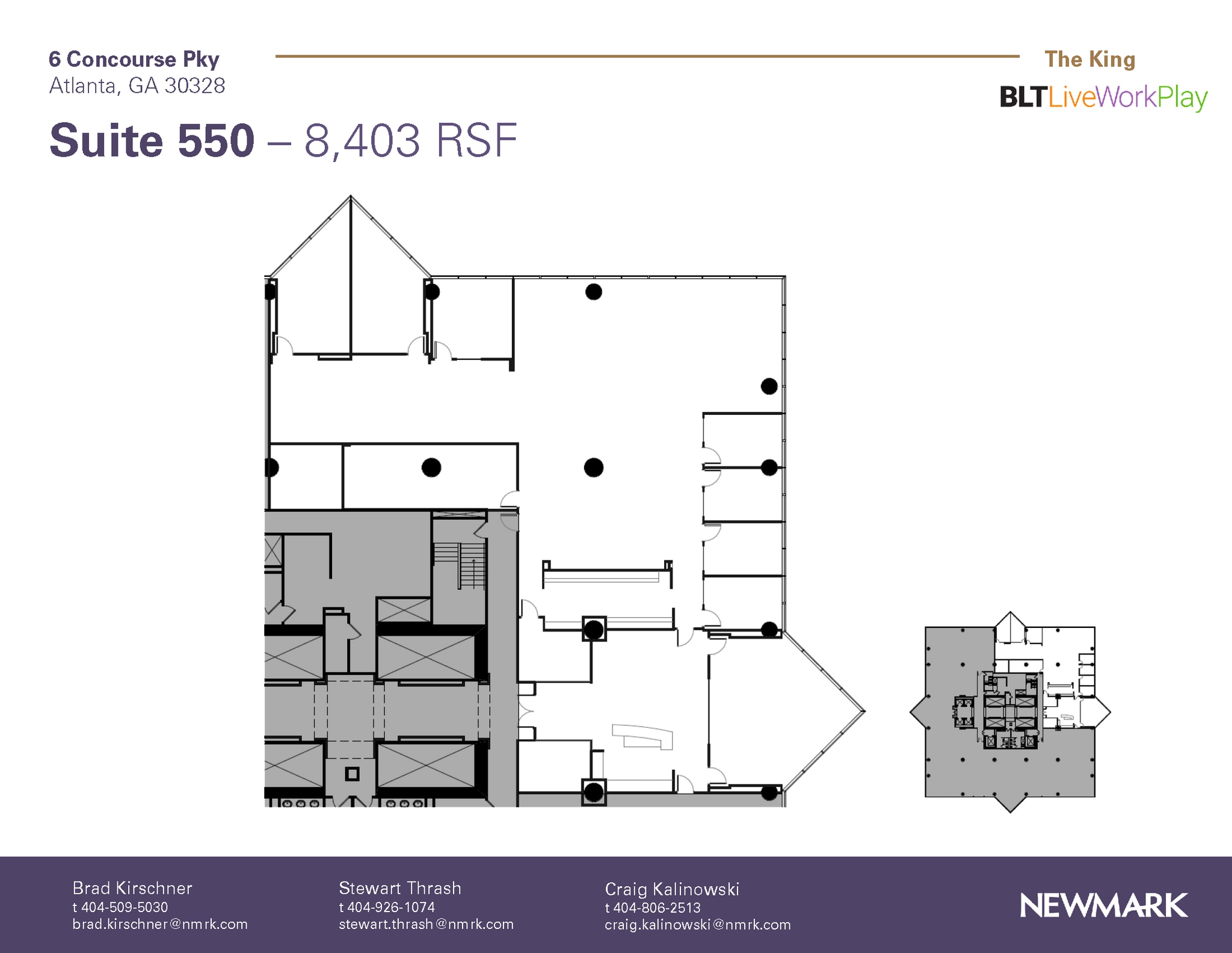 6 Concourse Pky NE, Atlanta, GA to rent Floor Plan- Image 1 of 1