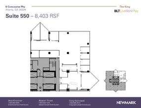 6 Concourse Pky NE, Atlanta, GA to rent Floor Plan- Image 1 of 1