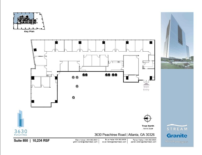 3630 Peachtree Rd NE, Atlanta, GA to rent Floor Plan- Image 1 of 1
