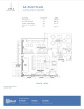 1 Bryant Park, New York, NY for rent Floor Plan- Image 2 of 3