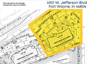 4901 W Jefferson Blvd, Fort Wayne, IN for sale Site Plan- Image 1 of 6