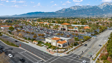 11070-11090 Foothill Blvd, Rancho Cucamonga, CA - AERIAL  map view - Image1