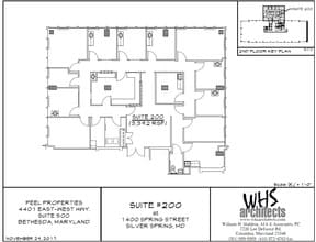 1400 Spring St, Silver Spring, MD to rent Floor Plan- Image 1 of 1