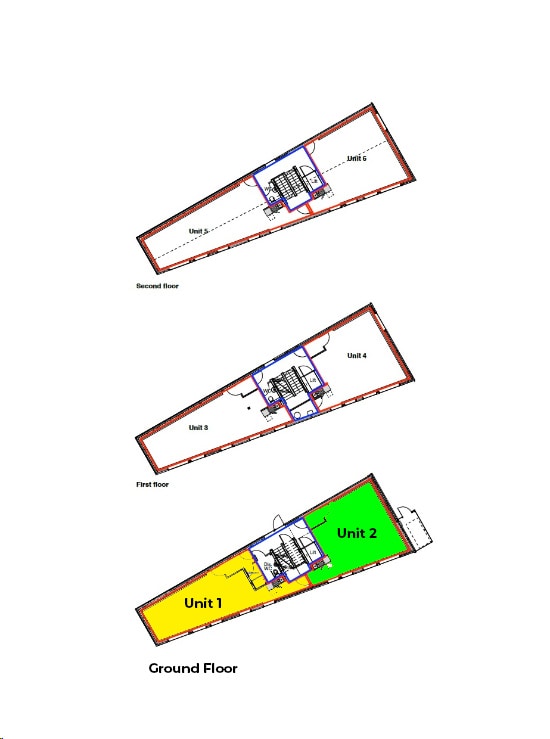 Electric Wharf, Coventry, WMD CV1 4HA - Unit 1 -  - Floor Plan - Image 1 of 1