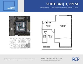 13500 Midway Rd, Farmers Branch, TX for rent Floor Plan- Image 1 of 6