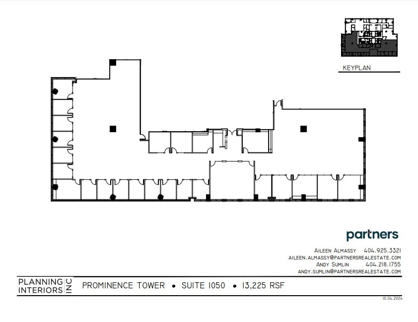 3475 Piedmont Rd NE, Atlanta, GA to rent Floor Plan- Image 1 of 1