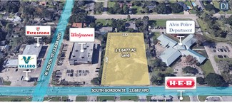 More details for 1610 S Gordon St, Alvin, TX - Land for Sale