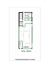 534 Cleveland St, Clearwater, FL to rent Site Plan- Image 2 of 2