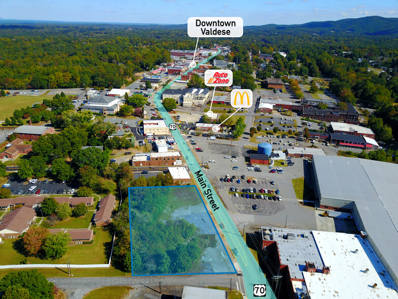 540 Main St W, Valdese, NC for rent - Aerial - Image 1 of 1