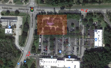 901 Doyle Rd, Deltona, FL - aerial  map view