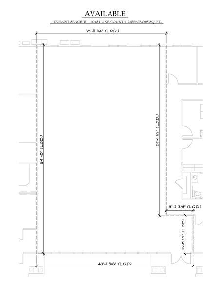 4048 Luke Ct, Murfreesboro, TN for rent - Floor Plan - Image 3 of 7