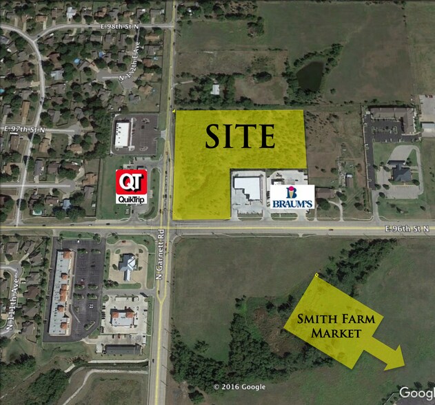 NE/C 96th North & Rd, Owasso 74055 Land for Sale
