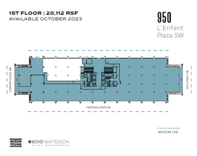 950 L'Enfant Plz SW, Washington, DC for rent Floor Plan- Image 2 of 2