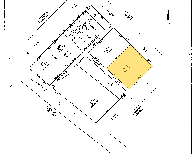 300 N High St, Baltimore, MD for sale - Plat Map - Image 1 of 1