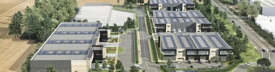 Light Industrial in Fosses to rent - Aerial - Image 2 of 2