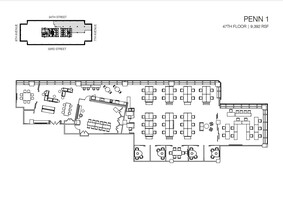 PENN 1, New York, NY for rent Floor Plan- Image 2 of 7