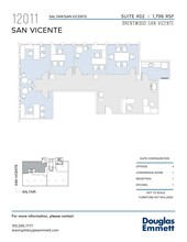 12011 San Vicente Blvd, Los Angeles, CA for rent Floor Plan- Image 1 of 1