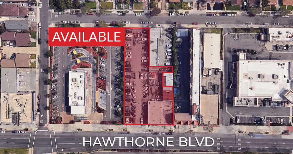 15628 Hawthorne Blvd, Lawndale, CA for rent - Aerial - Image 2 of 10