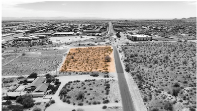 00 Ellsworth, Queen Creek, AZ - aerial  map view