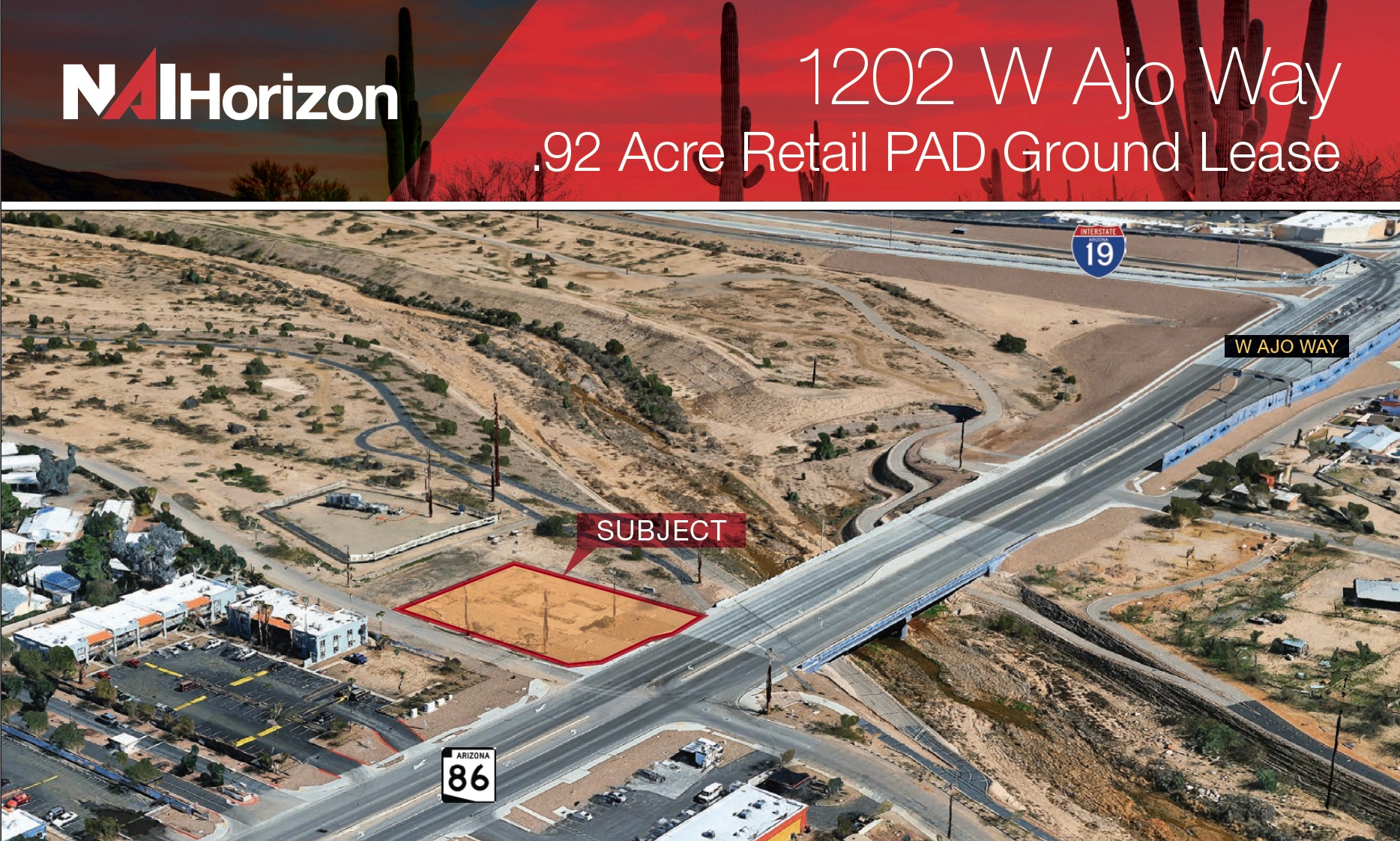 1202 W Ajo Way, Tucson, AZ to rent Aerial- Image 1 of 7