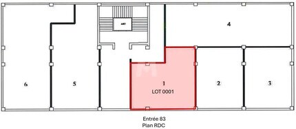 Retail in Ris-Orangis to rent Floor Plan- Image 1 of 3