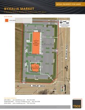 0 S Byhalia, Collierville, TN for rent Site Plan- Image 1 of 2