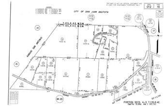 800 Salinas Rd, San Juan Bautista, CA for sale Plat Map- Image 1 of 1