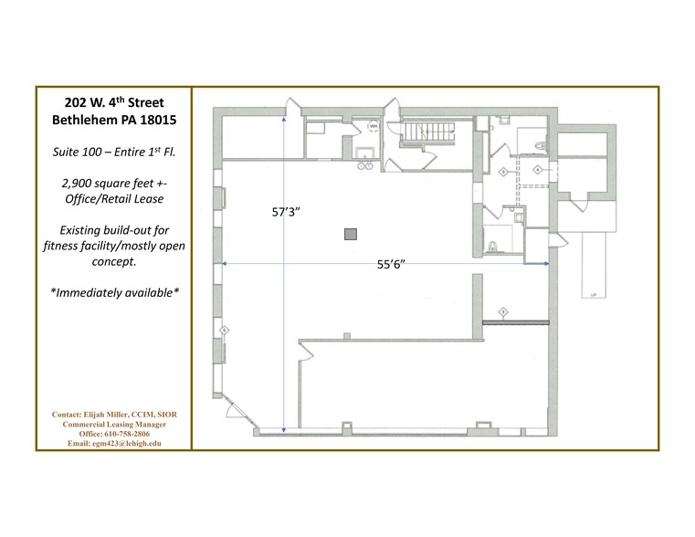 202 W 4th St, Bethlehem, PA for rent - Site Plan - Image 3 of 3