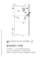 5440 NW 33rd Ave, Fort Lauderdale, FL for rent Site Plan- Image 1 of 1