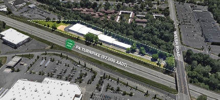 3701 Welsh Rd, Willow Grove, PA - AERIAL  map view