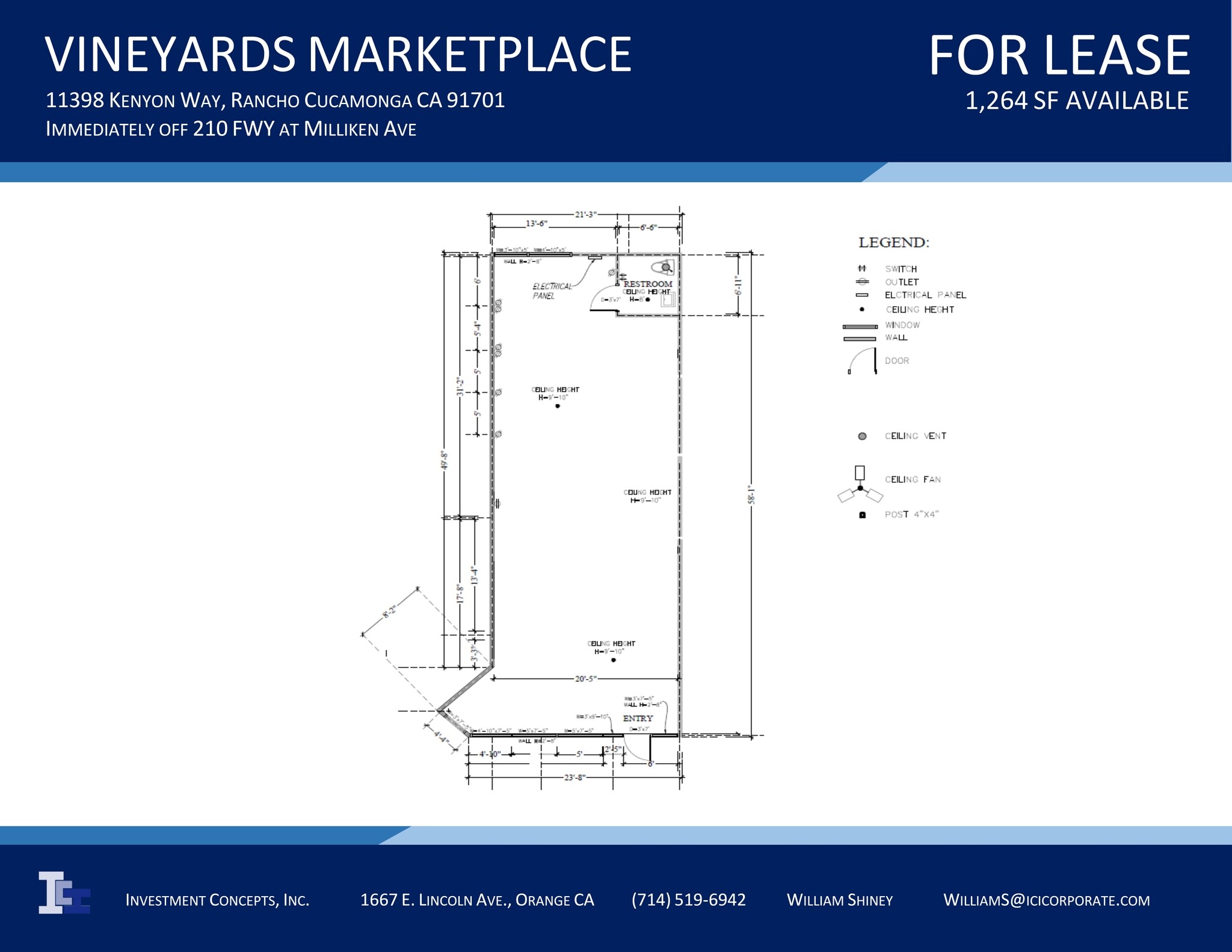 11398-11438 Kenyon Way, Rancho Cucamonga, CA to rent Site Plan- Image 1 of 1