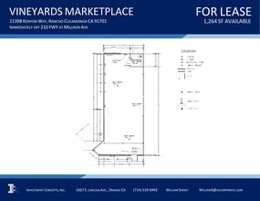 11398-11438 Kenyon Way, Rancho Cucamonga, CA to rent Site Plan- Image 1 of 1