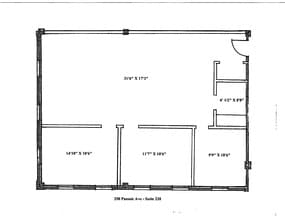 250 Passaic Ave, Fairfield, NJ to rent Site Plan- Image 1 of 1