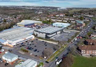 Moulsecoomb Way, Brighton, ESX - Aerial  map view