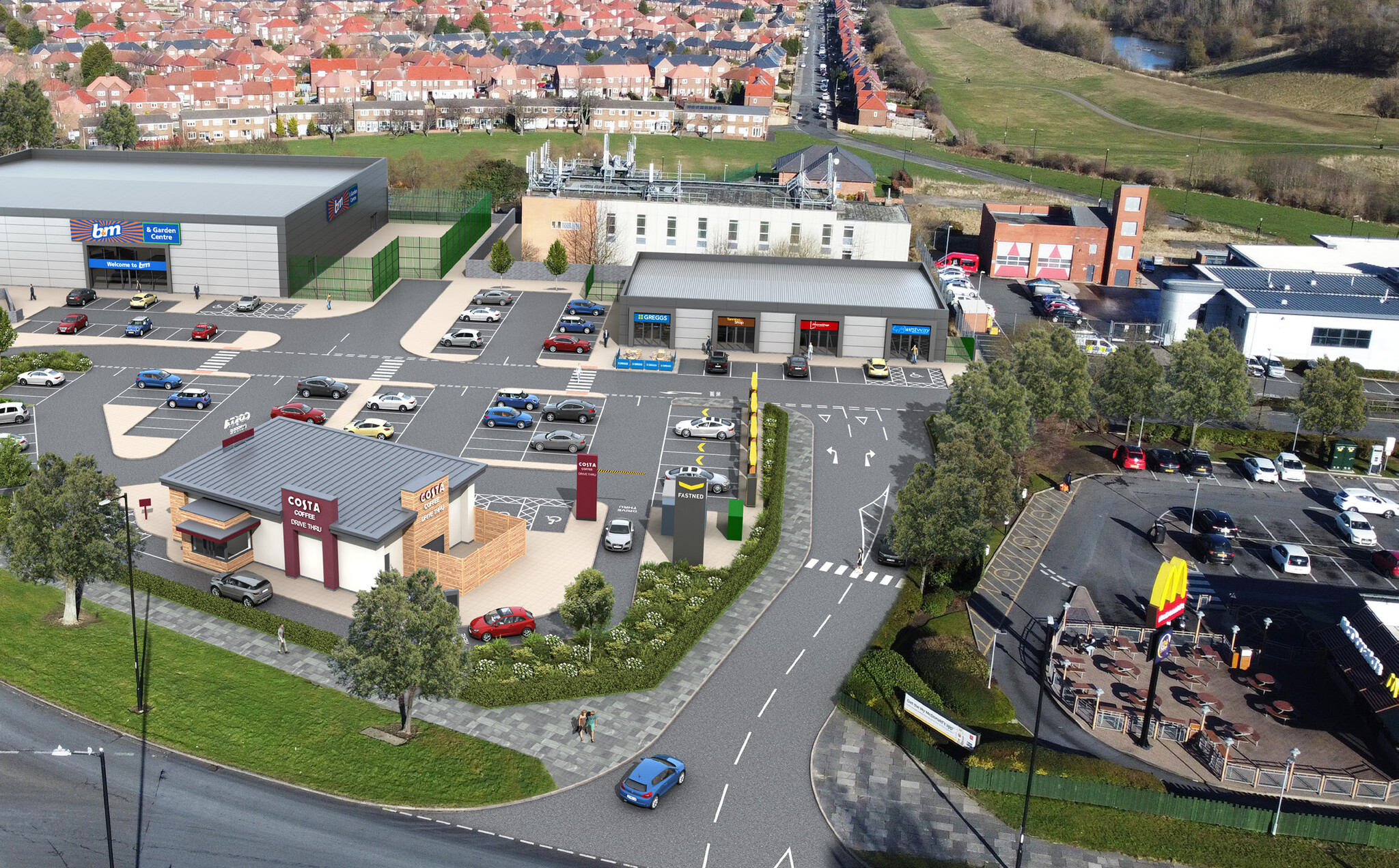 Durham Road Retail Park portfolio of 3 properties for sale on LoopNet.co.uk Building Photo- Image 1 of 5