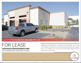 169 N Gibson Rd, Henderson, NV for sale Building Photo- Image 1 of 1