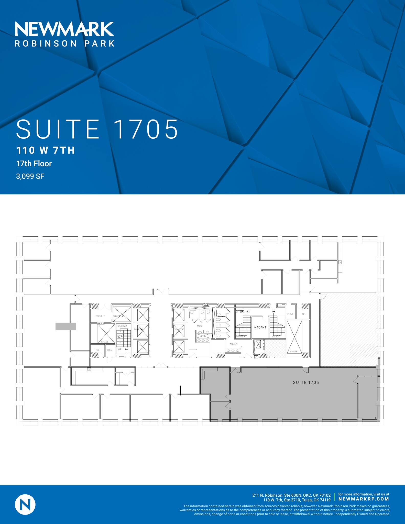 110 W 7th St S, Tulsa, OK to rent Site Plan- Image 1 of 1