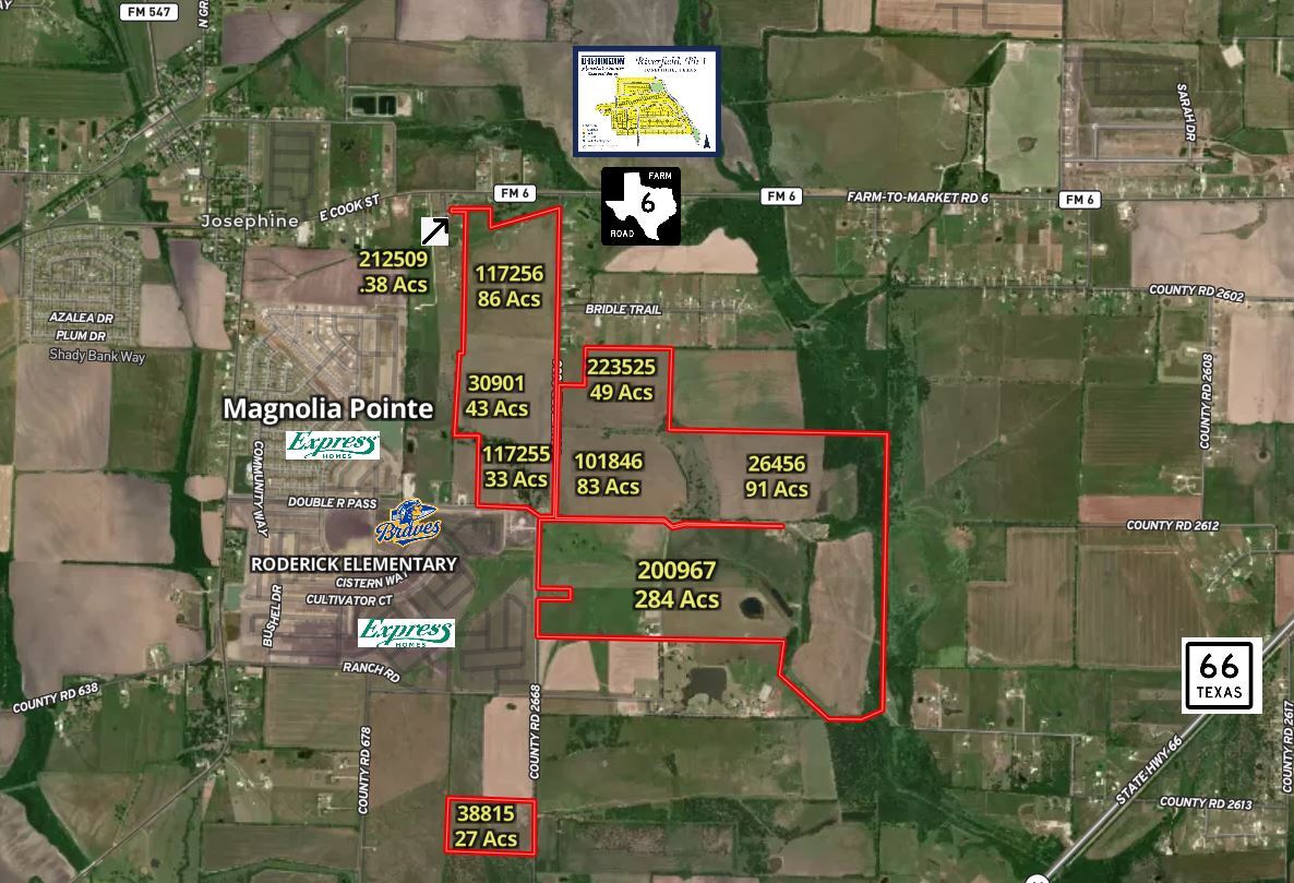 9999 County Road 2606, Josephine, TX for sale Aerial- Image 1 of 1