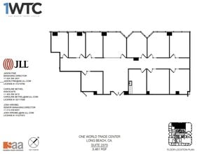 1 World Trade Ctr, Long Beach, CA to rent Floor Plan- Image 1 of 1