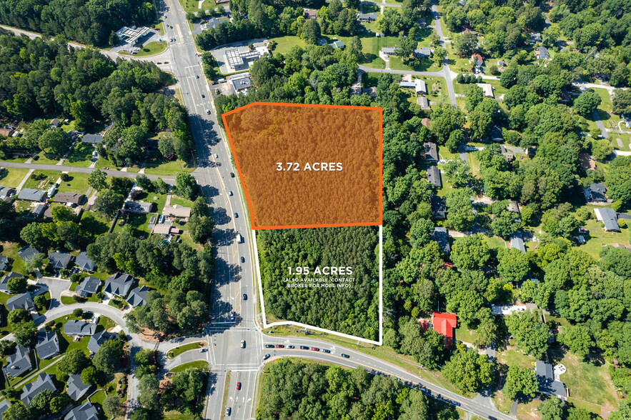 5010, 5014, & 5022 Guess Road, Durham, NC for sale - Aerial - Image 1 of 2