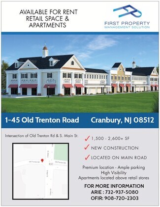 More details for 3 Old Trenton Rd, Cranbury, NJ - Retail for Rent